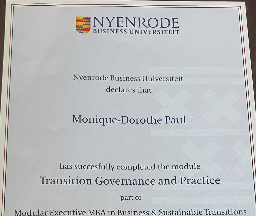 Nyenrode Business Universiteit — Transition Governance and Practice
